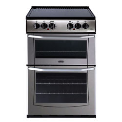 Belling E552 Freestanding Electric Cooker, Silver